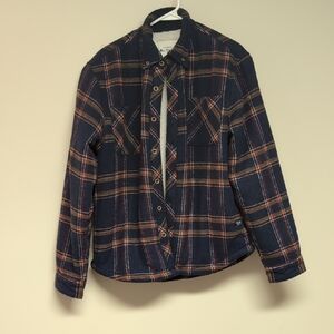 Ben Sherman Plaid Shirt with Sherpa Lining